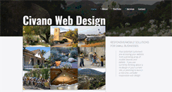 Desktop Screenshot of civanowebdesign.com